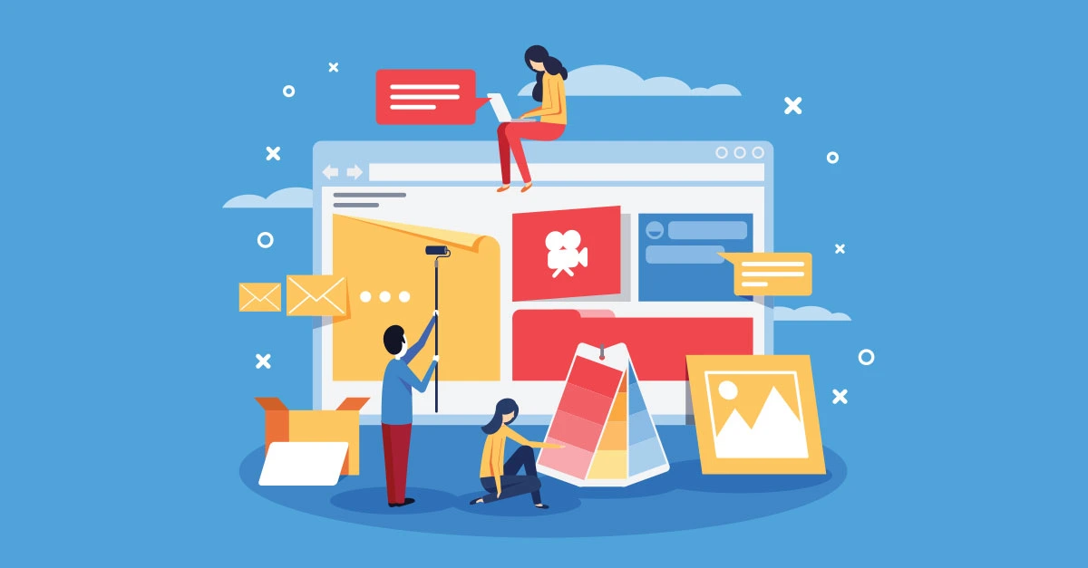 Old Website Re-design